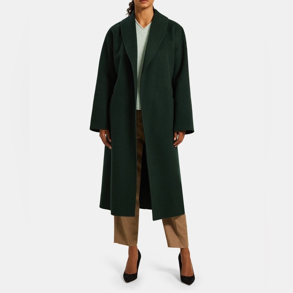 Theory Wool Robe Coat (NWT)